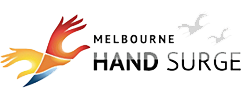Melbourne Hand Surge Logo - Clinics By Design